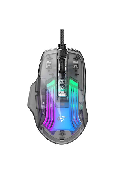 Havit HVMS-MS1011SE-TBK, 7200 dpi, USB, Negru