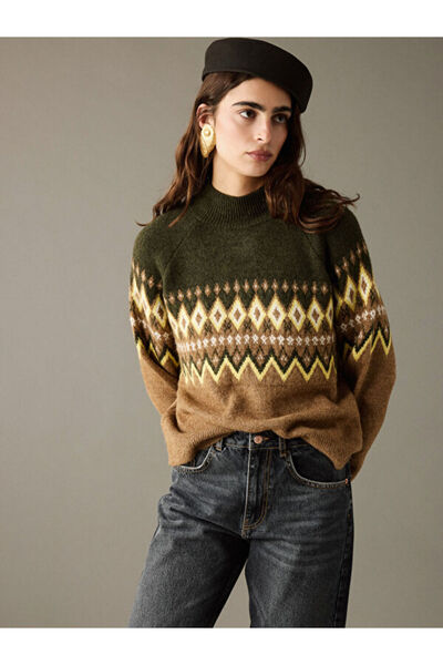 LC Waikiki Sparkling Choices de la Shining Store Pulover tricotat pentru feme...