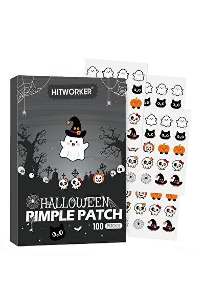 Choice ١٠٠ قطعة من لصقات هيت وركر لعلاج حب الشباب بتقنية الهيدروكولويد للهالو...