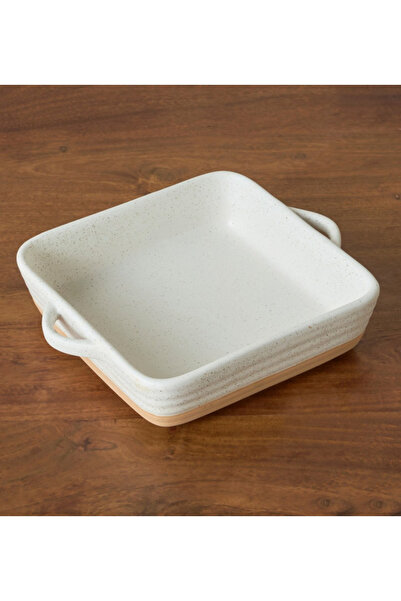 Crema Stoneware Baking Dish - 21 x 26 cm