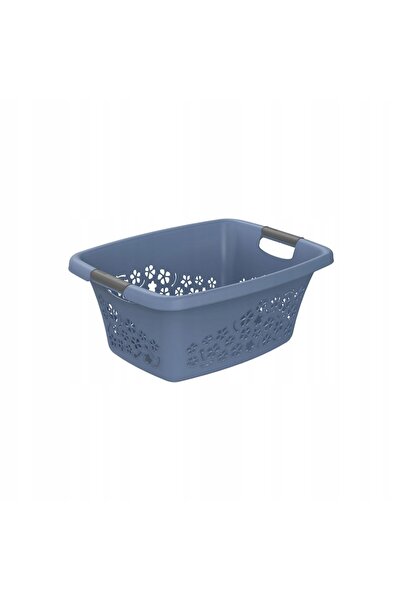 Rothoplast Plastic laundry basket, 50 L, with handles