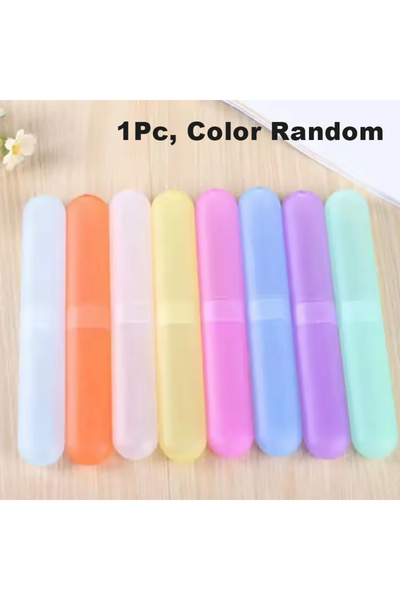 Choice علبة/صندوق/أنبوب حامل فرشاة أسنان محمول للسفر والتخييم والمشي لمسافات ...