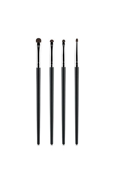 Choice مجموعة فرش مكياج دقيقة للعين مكونة من 4 قطع بلون عاجي - فرش مكياج صغير...