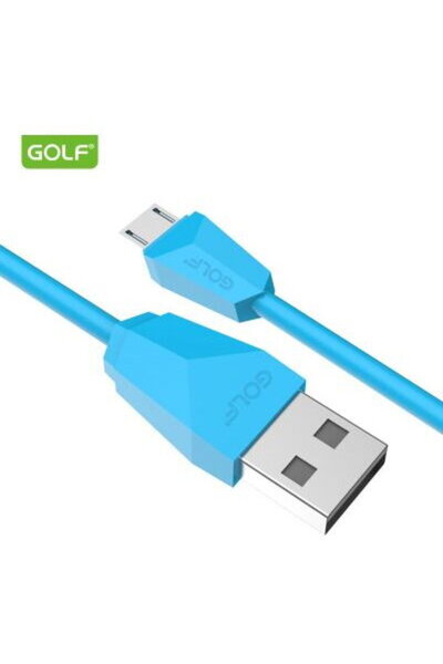 Golf Cablu USB la micro USB Diamond Sync Cable ALBASTRU GC-27m