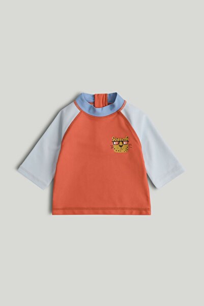 MOTHERCARE سترة واقية من الشمس بنقشة جلد النمر بعامل حماية من الشمس 50+