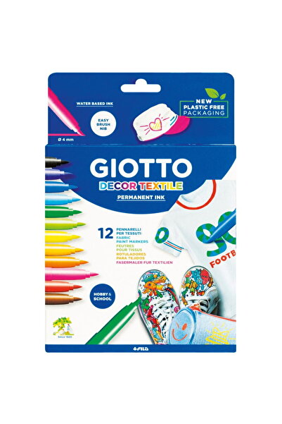 Giotto Carioca pentru textile 12 buc/set Decor