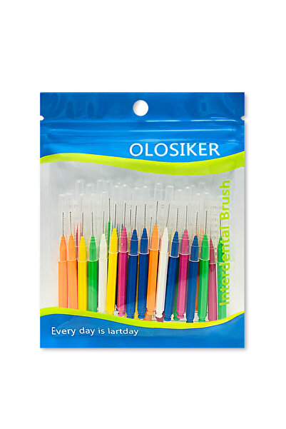 Choice6 0.4-1.5 مم، 30 فرشاة تنظيف بين الأسنان، مستقيمة، للبالغين، لتنظيف تقو...