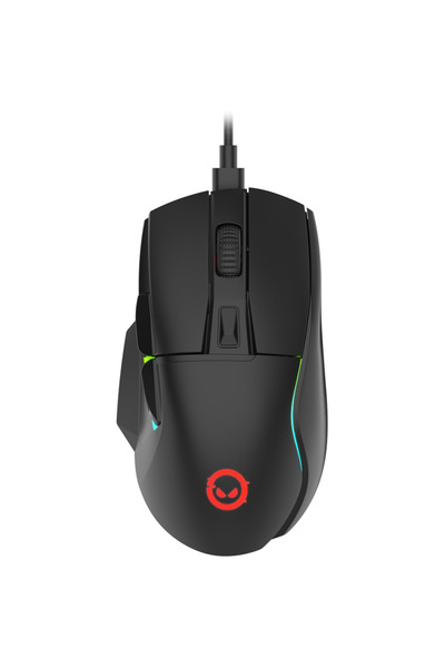 LORGAR LRG-GMS357 Negru 8000dpi USB Optic Cu fir 6 butoane
