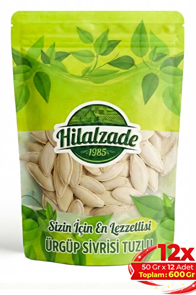 Hilalzade Ürgüp Kabak Çekirdeği Sütlü Kavrulmuş Ürgüp Sivrisi Tuzlu 50 Gr x 1...