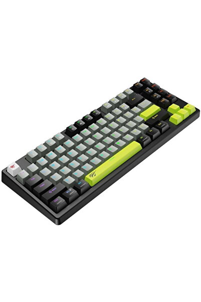 Havit RGB Backlit Keyboard, 85 Keys, Rapid Trigger, 1.8m, 5V, 8kHz, for Gamin...