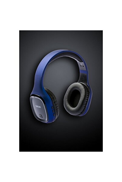 Grixx Optimum wireless headphones - Overband Bluetooth - blue