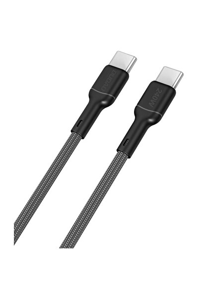 DUDAO L9C Max 240W PD USB-C - USB-C Cable 1.2m - Black