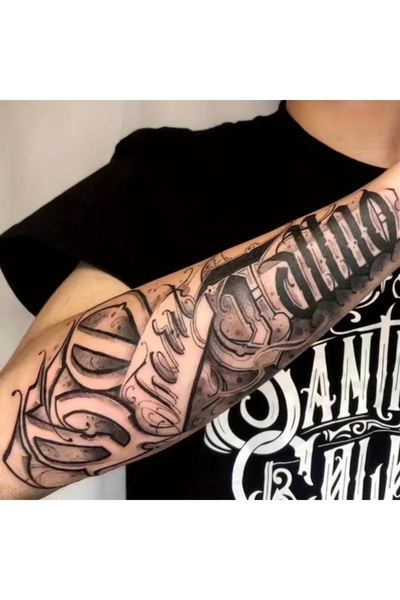 Choice CB-C014 ملصق وشم مؤقت رائع للذراع، مقاوم للماء، يدوم طويلاً، مثالي للح...