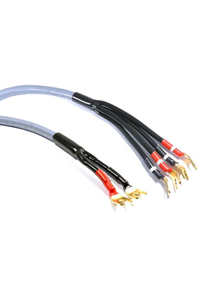 Melodika Kabel Widły - Widły 2m szary