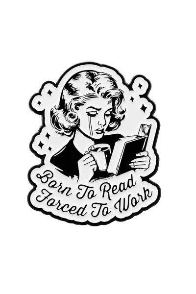 Choice 5 دبابيس "متعة قارئة الكتب" للنساء، دبابيس مطلية بالمينا، شارة معدنية،...