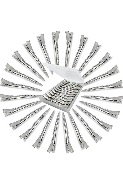 Choice 24 قطعة من مشابك الشعر للبكرات، مشبك لف الشعر، مشابك شعر معدنية على شك...