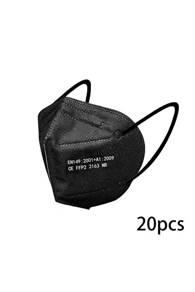 Choice كمامات سوداء للاستخدام مرة واحدة للأطفال، 20 قطعة أو من 10 إلى 100 قطع...