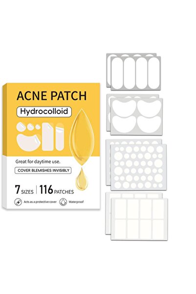 Choice 435 قطعة من لصقات اللولب لعلاج حب الشباب، غير مرئية، متعددة الأشكال، ت...