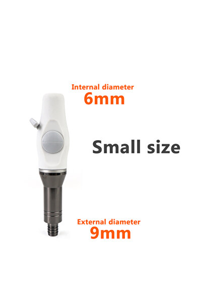 Choice Small size 6 to 9 Dental Weak Suction Head Saliva Ejector Suction Sili...