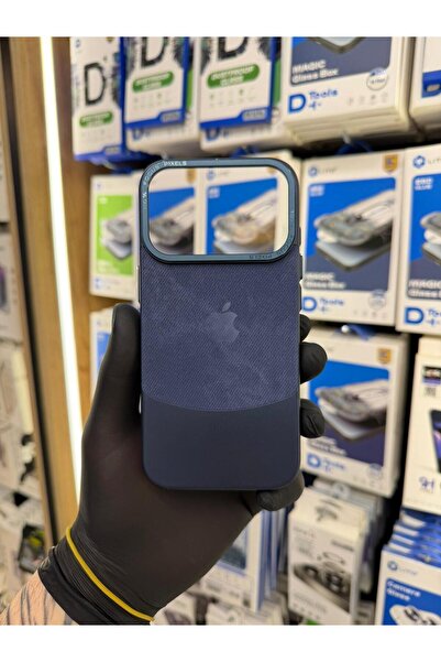 SOYLU MİX İphone 17 Pro Logo Tasarımlı Süet Magsafe Hızlı Şarj Destekli Ultra...