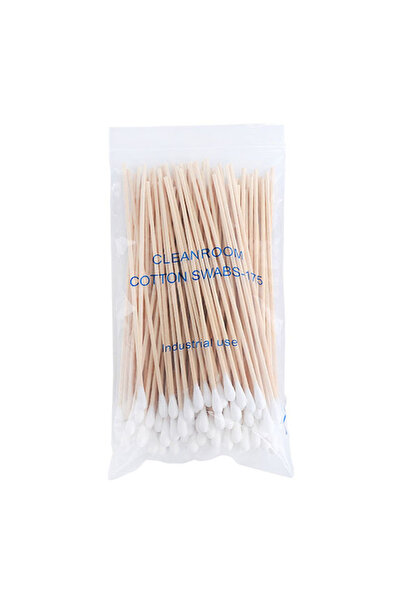 Choice 200pcs 100-200pcs Disposable Cotton Swabs 15cm Single Head Long Wooden...