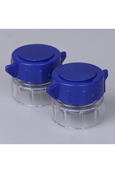 Choice عرض خاص: جهاز طحن أقراص الأدوية مع صندوق تخزين، قطعة واحدة، لون أزرق.