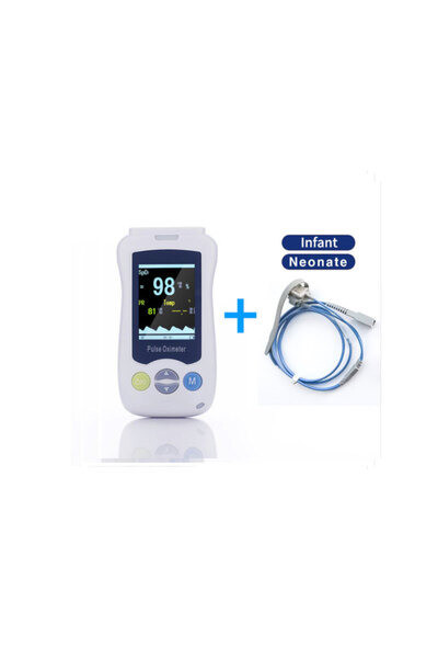 Choice1 جهاز قياس تشبع الأكسجين النبضي المحمول باليد للأطفال حديثي الولادة وا...