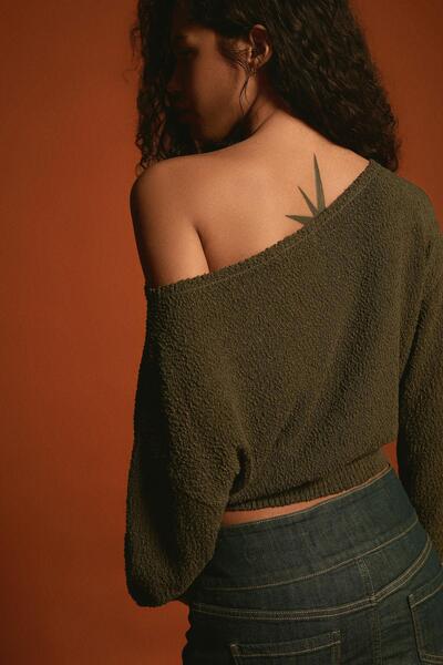 Bershka Asimetrik kazak