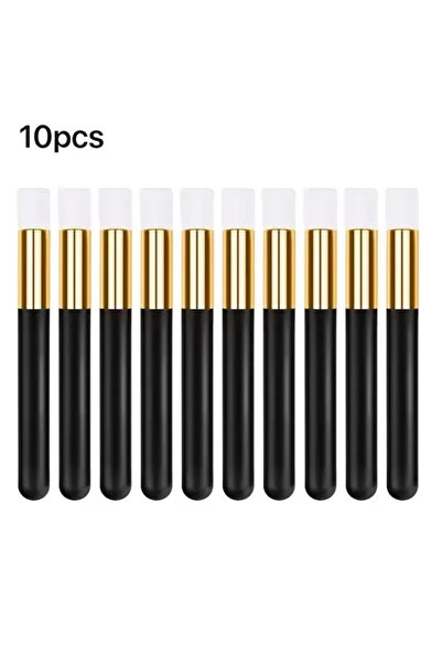 Choice7 A0069-black-10pcs 10-50pcs Eyelash Extensi Peel Off Black head Brush ...
