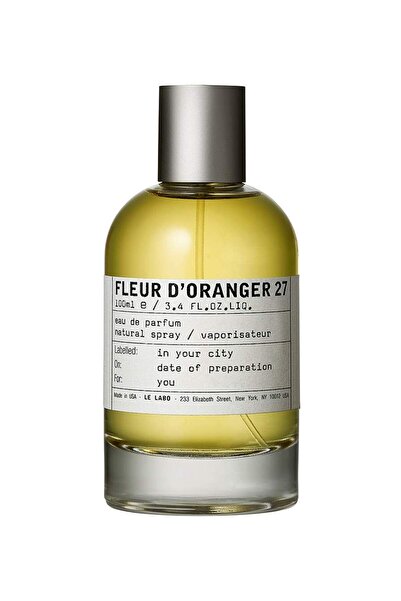 Le Labo , Fleur D'Oranger 27, Eau De Parfum, Unisex, 100 ml