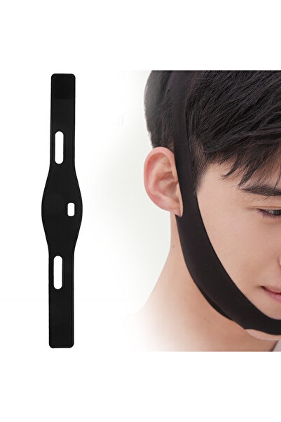 Choice ضمادة لتشكيل وجه الرجال، حزام تنحيف الوجه، حزام مطاطي لتحديد خط الوجه ...