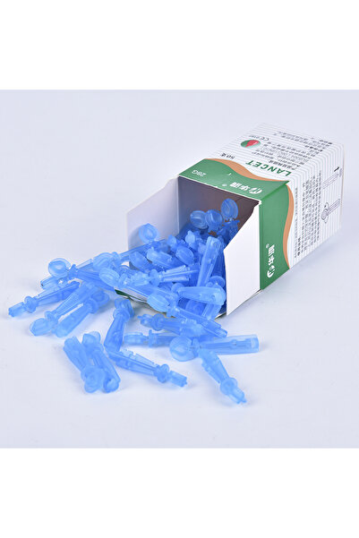 Choice علبة تحتوي على 50 إبرة وخز، مقاس واحد، متوافقة مع أجهزة ميكروليت، فري ...