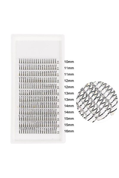 Choice1 مزيج (10-16 مم) من رموش سي إم آي سي سي اللامعة الرقيقة المصنوعة يدويً...