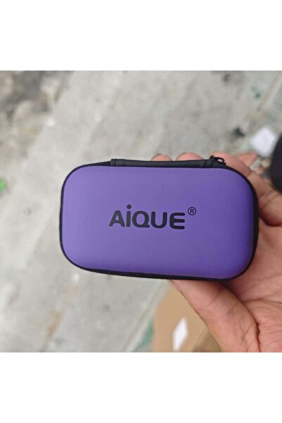 Choice حقيبة تخزين جهاز قياس الأكسجين في الدم من AIQUE، قطعة واحدة، لون بنفسج...