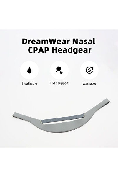 Choice GRAY Philips Respironics DreamWear Nasal Pillow CPAP Headgear - Replac...