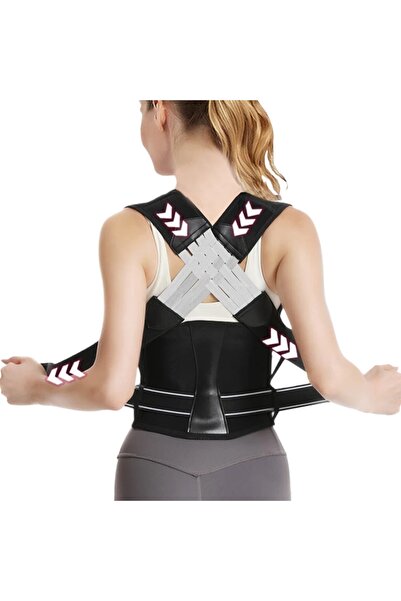 Choice4 S120-150 سم، 30-40 كجم، أسود، مصحح وضعية قابل للتعديل - دعامة صدرية ل...