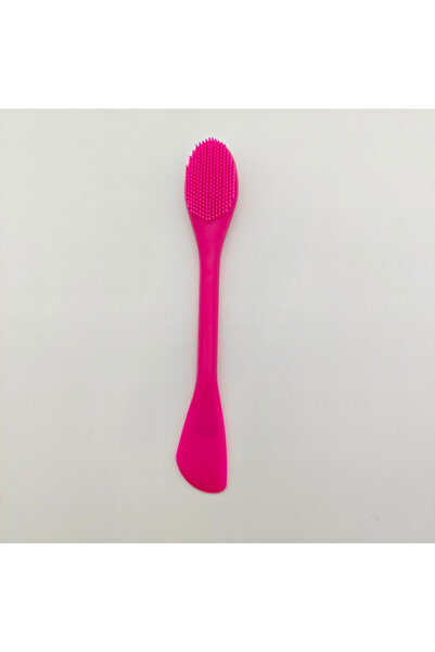 Choice فرشاة قناع الوجه ذات الرأسين باللون الأحمر، ملعقة سيليكون للتوزيع، ملع...