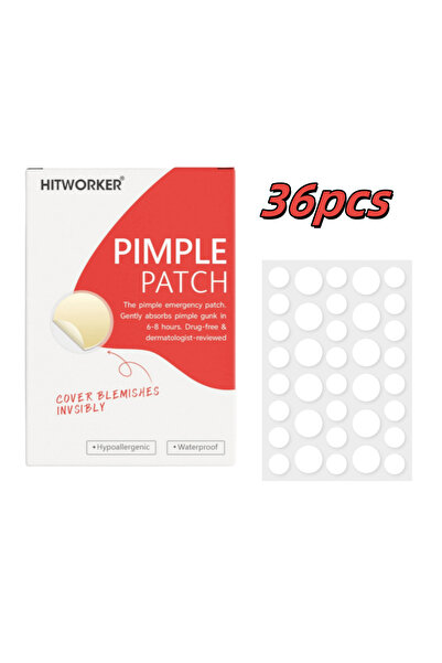 Choice 36 قطعة من لصقات علاج حب الشباب بزيت شجرة الشاي، لطيفة وغير مهيجة - لص...