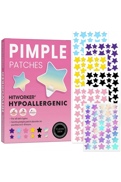 Choice 240pcs 240 pieces/box of star shaped hydrocolloid acne patches, nonalc...