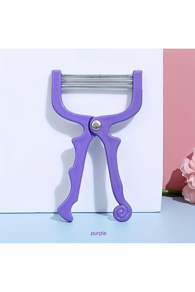 Choice جهاز إزالة شعر الوجه من بيربل سموث سكين - جهاز مرن لإزالة شعر الشفة وا...