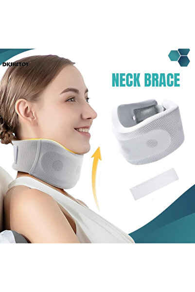 Choice دعامة رقبة صغيرة من الإسفنج الناعم قابلة للتعديل مع غطاء بديل للمنزل و...