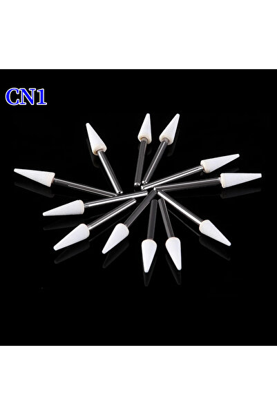 choice2 مجموعة أحجار تلميع الأسنان البيضاء CN1 JUMTOP، 12 قطعة/عبوة، على شكل ...