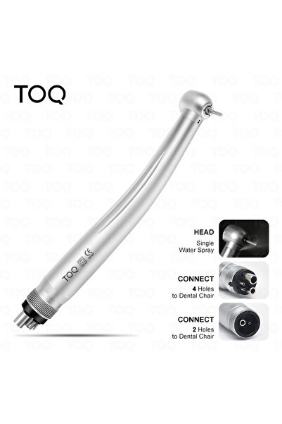 Choice1 طب الأسنان بأربعة ثقوب بدون ضوء، زر ضغط، قبضة يدوية عالية السرعة، تور...