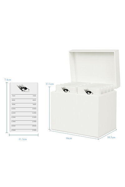 Choice A0037-1PCS Beauty Salon 10Layers Acrylic Eyelash Extensions Storage Bo...