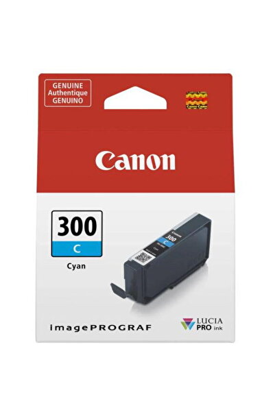 Canon PFI300C CYAN INKJET CARTRIDGE
