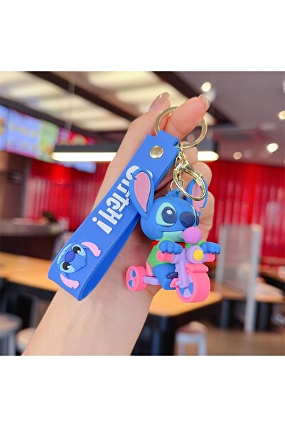 Choice 06 1/6 قطعة سلسلة مفاتيح ليلو وستيتش، سلسلة مفاتيح كرتونية لشخصية ستيت...