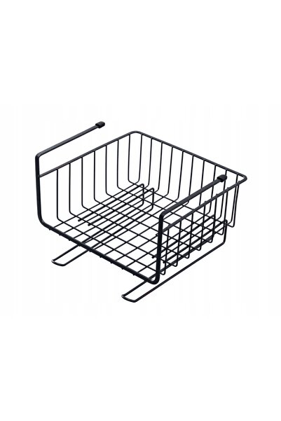 FİVE Extendable organizer for pans and pots, black