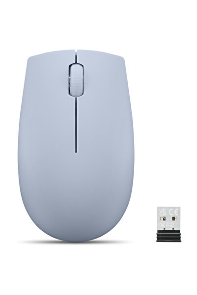 LENOVO Mouse Optic 300, USB wireless, albastru înghețat
