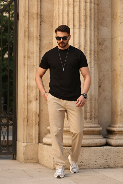 Generic Brand Men's Regular Lycra 100% Cotton Fabric Comfortable Cut Short Sl...