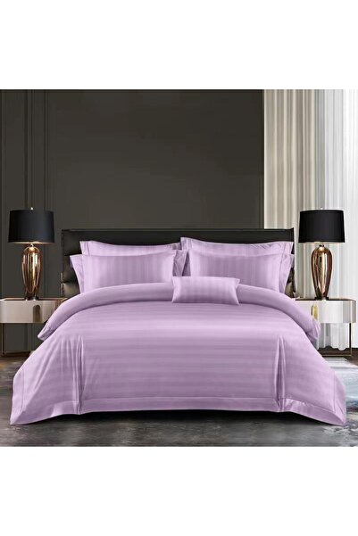 OEM Duvet Cover Set, Purple, UNI, 6 Pieces, 230 x 250 cm, 4 Pillowcases